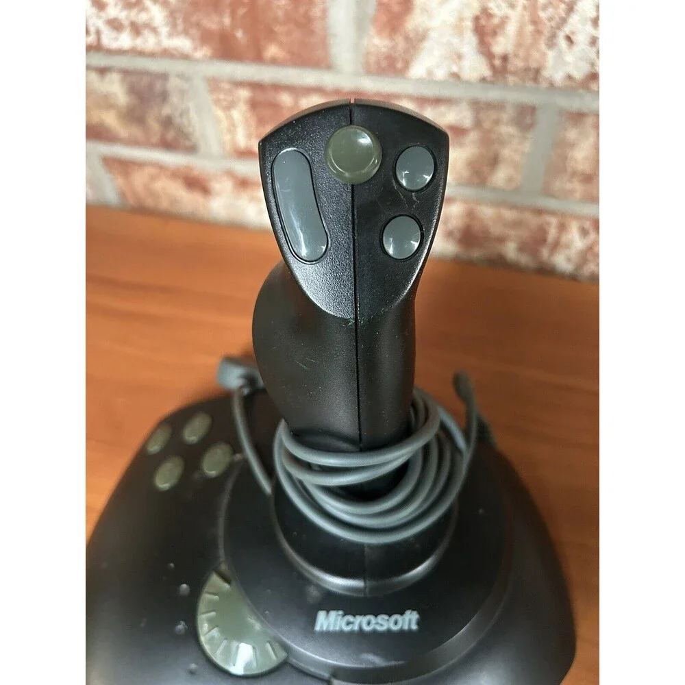 Microsoft Flight Simulator Joystick Sidewinder Precision Pro For PC X03-57540